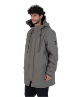 The Hurley Mens Bower Parka Jacket in Army
