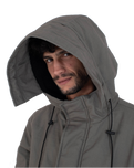The Hurley Mens Bower Parka Jacket in Army