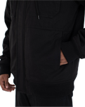 The Hurley Mens Surge 2.0 Jacket in Black