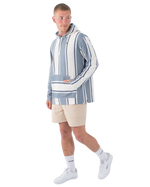 The Hurley Mens OG Hooded Poncho in Black Combo