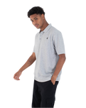 Icon Polo Shirt in Heather Grey
