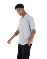 Icon Polo Shirt in Heather Grey