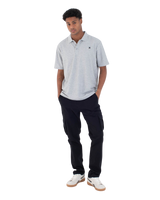 Icon Polo Shirt in Heather Grey