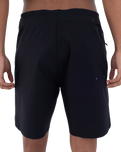 The Hurley Mens Phantom+ Fuse Boardshorts in Black