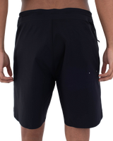The Hurley Mens Phantom+ Fuse Boardshorts in Black
