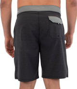 The Hurley Mens Phantom Eco Hybrid Panel Boardshorts in Black