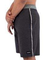 The Hurley Mens Phantom Eco Hybrid Panel Boardshorts in Black