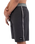 The Hurley Mens Phantom Eco Hybrid Panel Boardshorts in Black