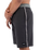 The Hurley Mens Phantom Eco Hybrid Panel Boardshorts in Black