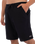 The Hurley Mens Built Hybrid Boardshorts in Black