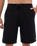 The Hurley Mens Built Hybrid Boardshorts in Black