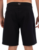 The Hurley Mens Built Hybrid Boardshorts in Black