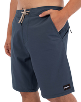 The Hurley Mens Built Hybrid Boardshorts in Destroyer