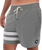 The Hurley Mens Phantom Eco Block Party Volley Boardshorts in Great White