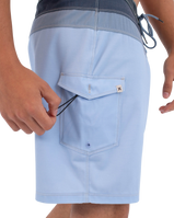 The Hurley Mens Phantom Naturals Pieced Boardshorts in Spring Breeze