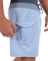 The Hurley Mens Phantom Naturals Pieced Boardshorts in Spring Breeze