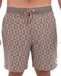 The Hurley Mens Phantom Naturals Tailgate Boardshorts in Woodside
