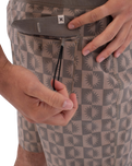 The Hurley Mens Phantom Naturals Tailgate Boardshorts in Woodside