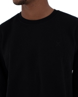 The Hurley Mens Icon Sweatshirt in Black