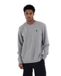 The Hurley Mens Icon Sweatshirt in Dark Grey Heather