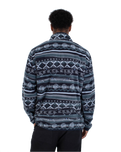 The Hurley Mens Mesa Windchill 1/4 Zip Fleece in Nightforce