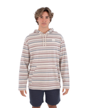 The Hurley Mens Poncho Hoodie in Bone