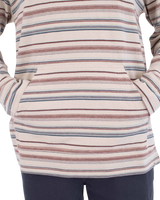 The Hurley Mens Poncho Hoodie in Bone