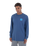 The Hurley Mens Corner Long Sleeve T-Shirt in Abyss