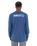 The Hurley Mens Corner Long Sleeve T-Shirt in Abyss