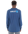 The Hurley Mens Corner Long Sleeve T-Shirt in Abyss