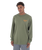 The Hurley Mens Customs Long Sleeve T-Shirt in Malverde