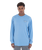 The Hurley Mens Customs Long Sleeve T-Shirt in Aquifer Heather