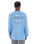 The Hurley Mens Customs Long Sleeve T-Shirt in Aquifer Heather