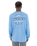 The Hurley Mens Customs Long Sleeve T-Shirt in Aquifer Heather