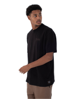 The Hurley Mens Built Outline T-Shirt in Black