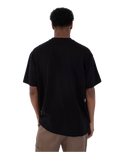 The Hurley Mens Built Outline T-Shirt in Black
