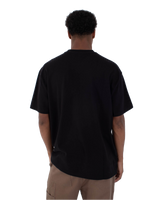The Hurley Mens Built Outline T-Shirt in Black