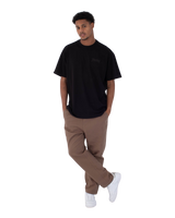 The Hurley Mens Built Outline T-Shirt in Black