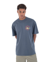 The Hurley Mens Dragon Lagoon T-Shirt in Iron Ore