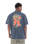 The Hurley Mens Dragon Lagoon T-Shirt in Iron Ore