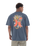 The Hurley Mens Dragon Lagoon T-Shirt in Iron Ore