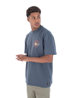 The Hurley Mens Dragon Lagoon T-Shirt in Iron Ore