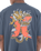 The Hurley Mens Dragon Lagoon T-Shirt in Iron Ore