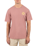 The Hurley Mens Sunny Dias T-Shirt in Phantom Rose