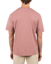 The Hurley Mens Sunny Dias T-Shirt in Phantom Rose