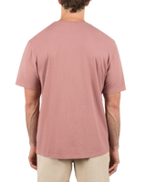 The Hurley Mens Sunny Dias T-Shirt in Phantom Rose