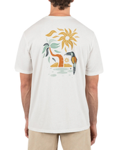 The Hurley Mens You Can Tucan T-Shirt in Barely Bone