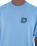 The Hurley Mens Corner T-Shirt in Aquifer Heather