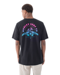 The Hurley Mens Resort Livin T-Shirt in Black