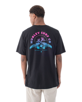 The Hurley Mens Resort Livin T-Shirt in Black